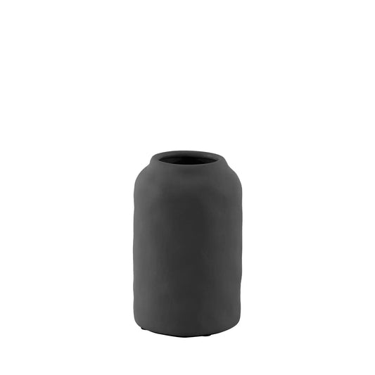 Homedock Vaso Decorativo em Cerâmica Pan Preto 20 cm DEVITRO