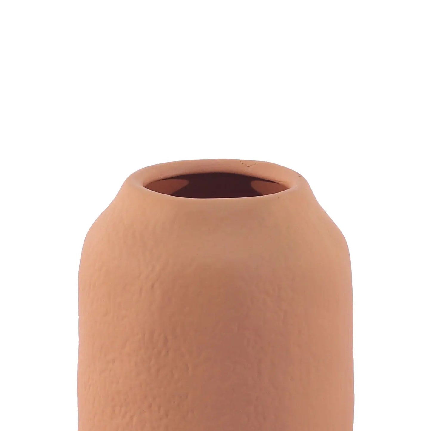 Homedock Vaso Decorativo em Cerâmica Pan Terracota 14 cm DEVITRO