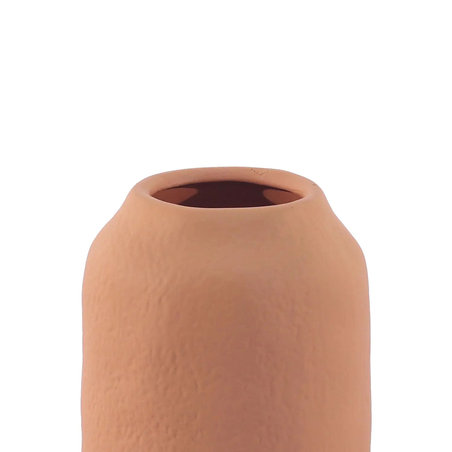 Homedock Vaso Decorativo em Cerâmica Pan Terracota 14 cm DEVITRO