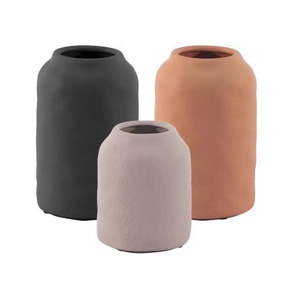 Homedock Vaso Decorativo em Cerâmica Pan Terracota 14 cm DEVITRO