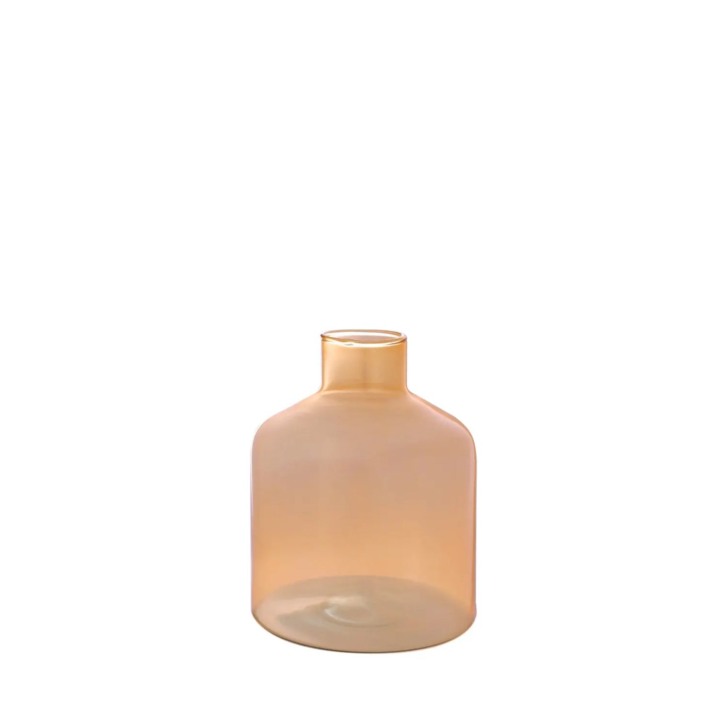 Homedock Vaso Decorativo em Vidro Bottle Gold 21 cm DEVITRO