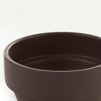 Homedock Vaso de Cerâmica Beja Chocolate 5,5 cm May