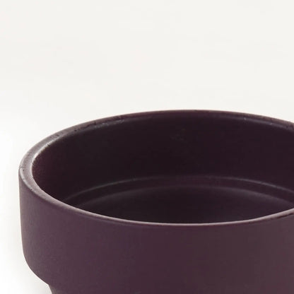 Homedock Vaso de Cerâmica Beja Roxo 5 cm May