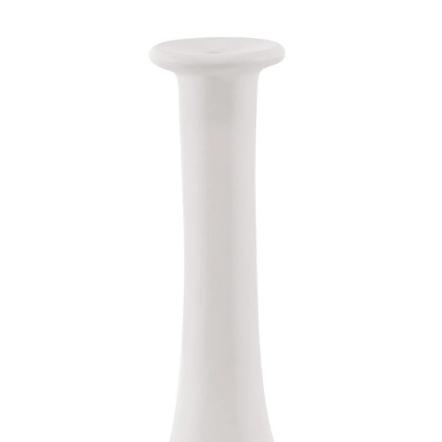 Homedock Vaso de Cerâmica Benagil Off White 32 cm Novo tempo Cerâmica