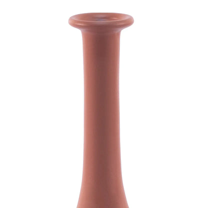 Homedock Vaso de Cerâmica Benagil Terracota 32 cm Novo tempo Cerâmica