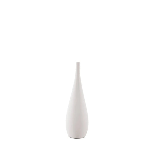 Homedock Vaso de Cerâmica Évora Off White 38 cm Novo tempo Cerâmica