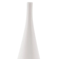 Homedock Vaso de Cerâmica Évora Off White 38 cm Novo tempo Cerâmica