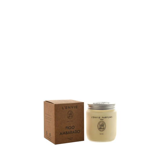 Homedock Vela Copo Perfumada Figo Ambarado - 170g Lenvie