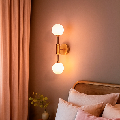 Arandela de Parede Bloomsbury Dourado 43 cm