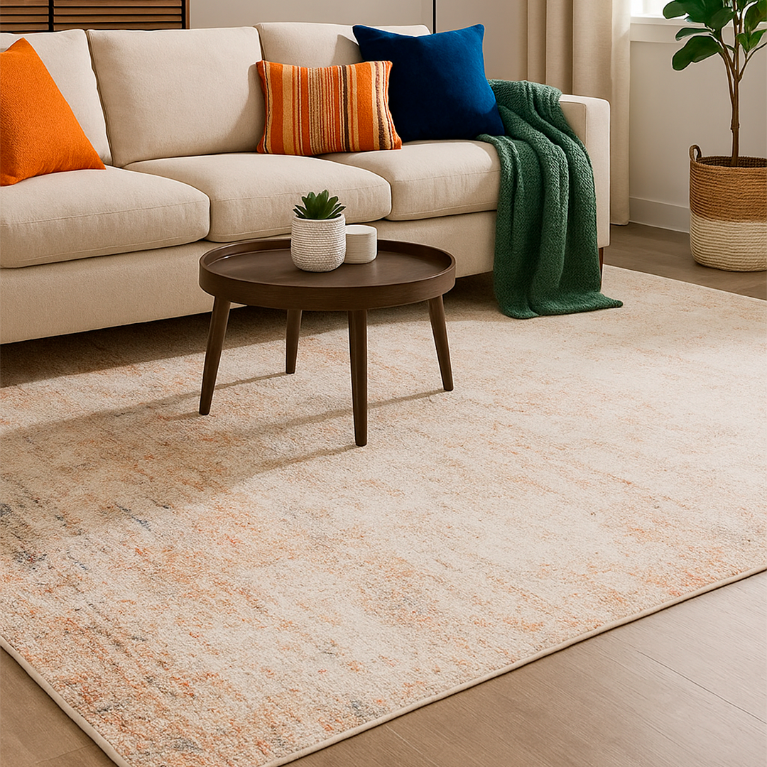 Tapete Egípcio para Sala e Quarto Elaris 200 x 250 cm - Bege