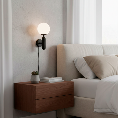 Arandela de Parede Belgravia Grafite 26 cm