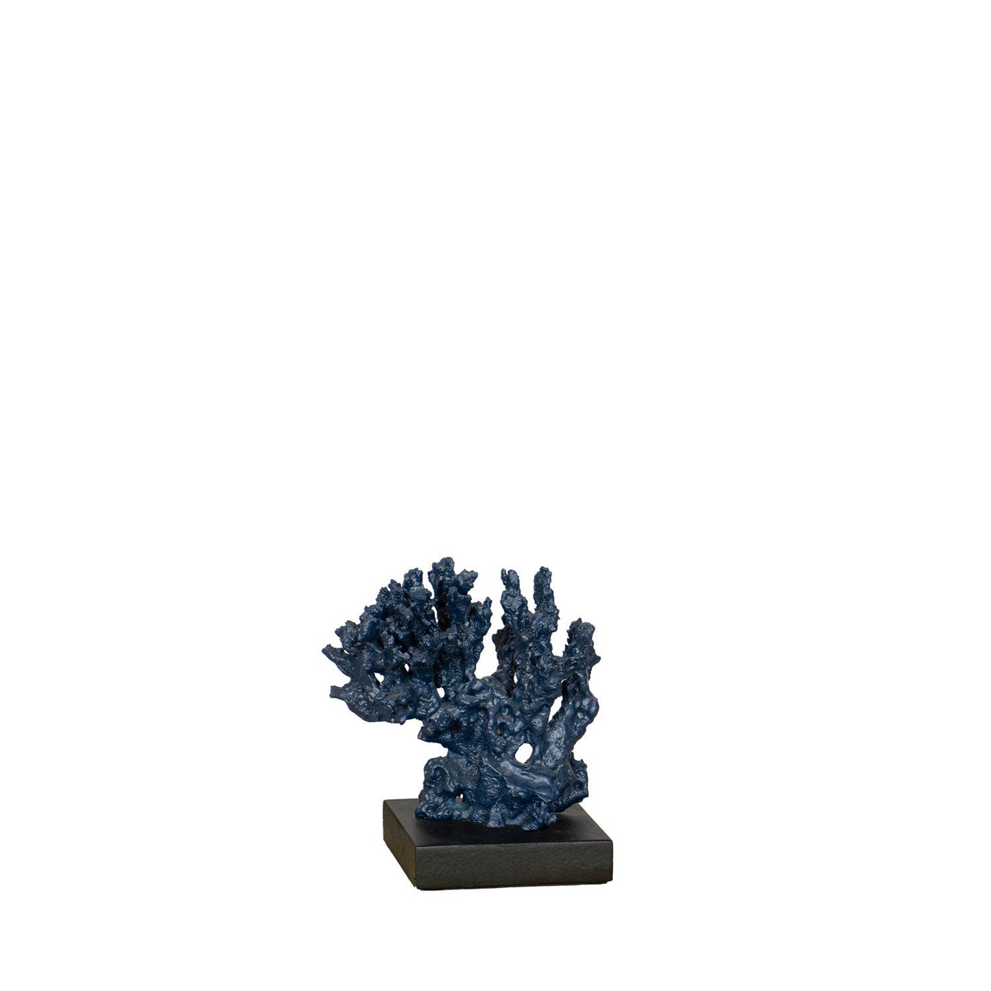 Homedock Escultura Noronha 14 cm - Azul c/ Marrom Devitro