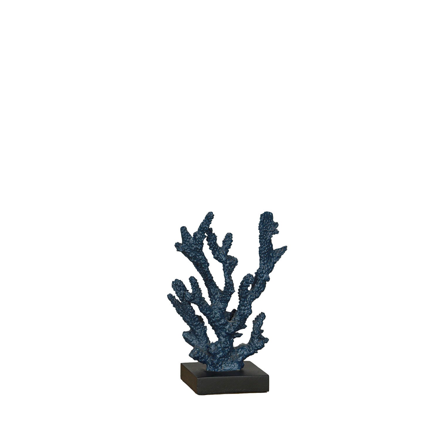 Homedock Escultura Noronha 21 cm - Azul c/ Marrom Devitro