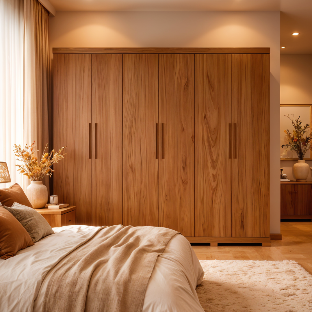 Guarda-Roupa Casal 6 Portas 3 Gavetas 100% MDF Memphis 246 cm - Canella