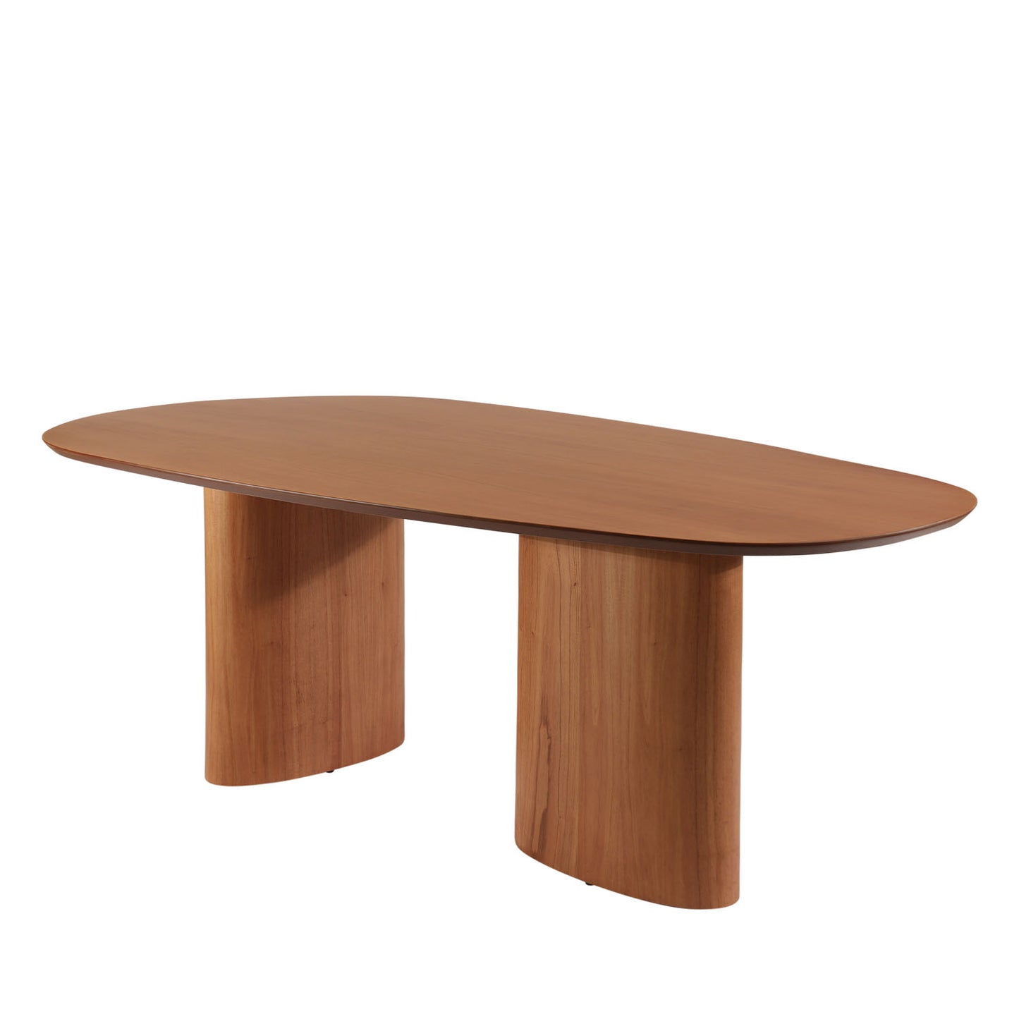 Mesa de Jantar Orgânica para 8 Lugares Gaya 220 cm - Natural