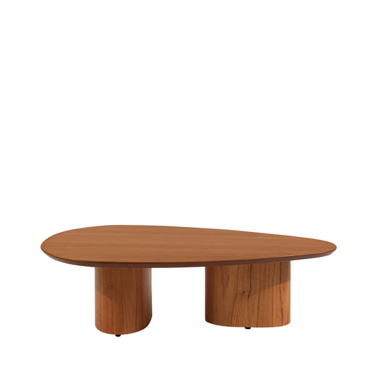 Mesa de Centro Orgânica Gaya Alta 120 cm - Natural