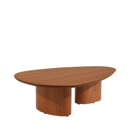 Mesa de Centro Orgânica Gaya Baixa 120 cm - Natural