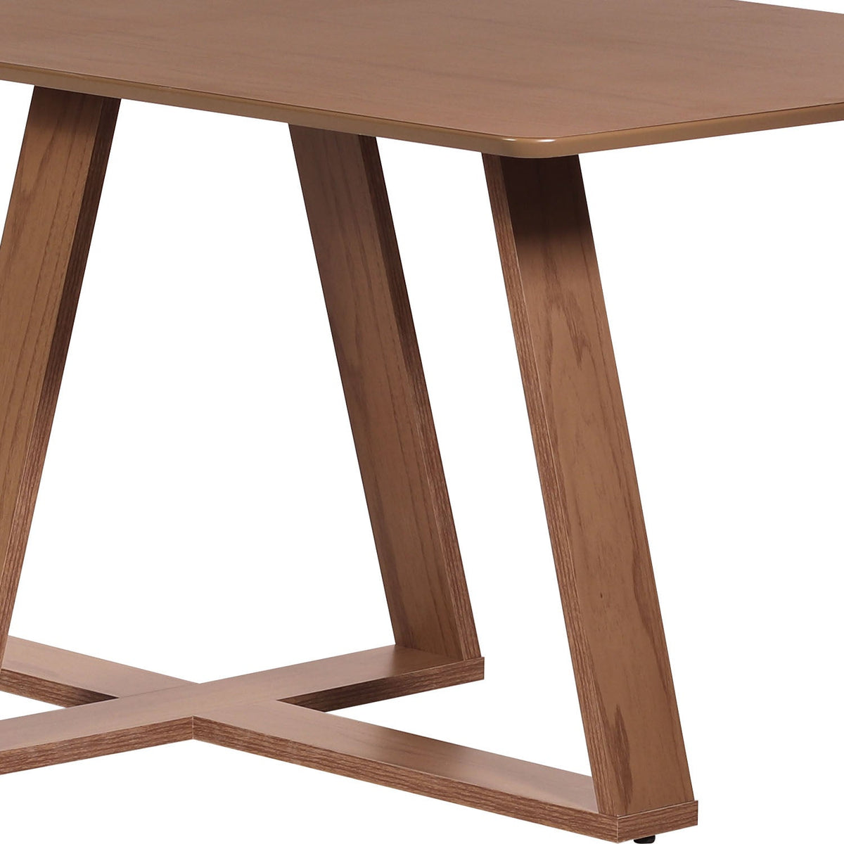 Homedock Conjunto de Jantar Mesa Avena 4 Cadeiras Ella - Canela c/ Mescla Cinza Móveis Província