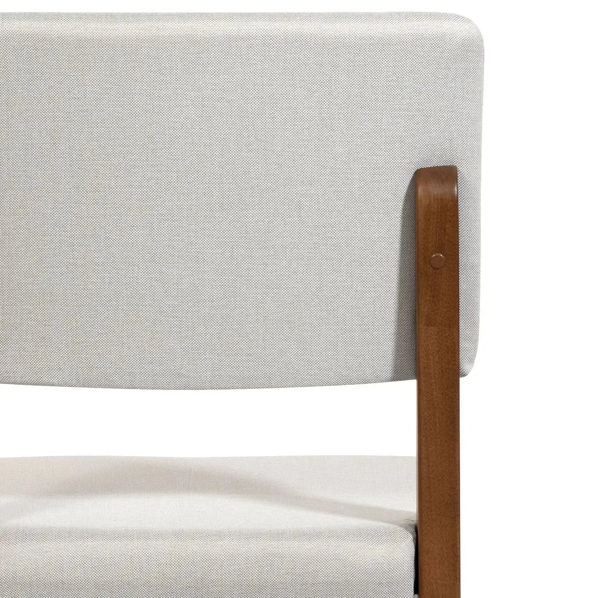 Homedock Conjunto de Jantar Mesa Avena 4 Cadeiras Ella - Canela c/ Off White Móveis Província
