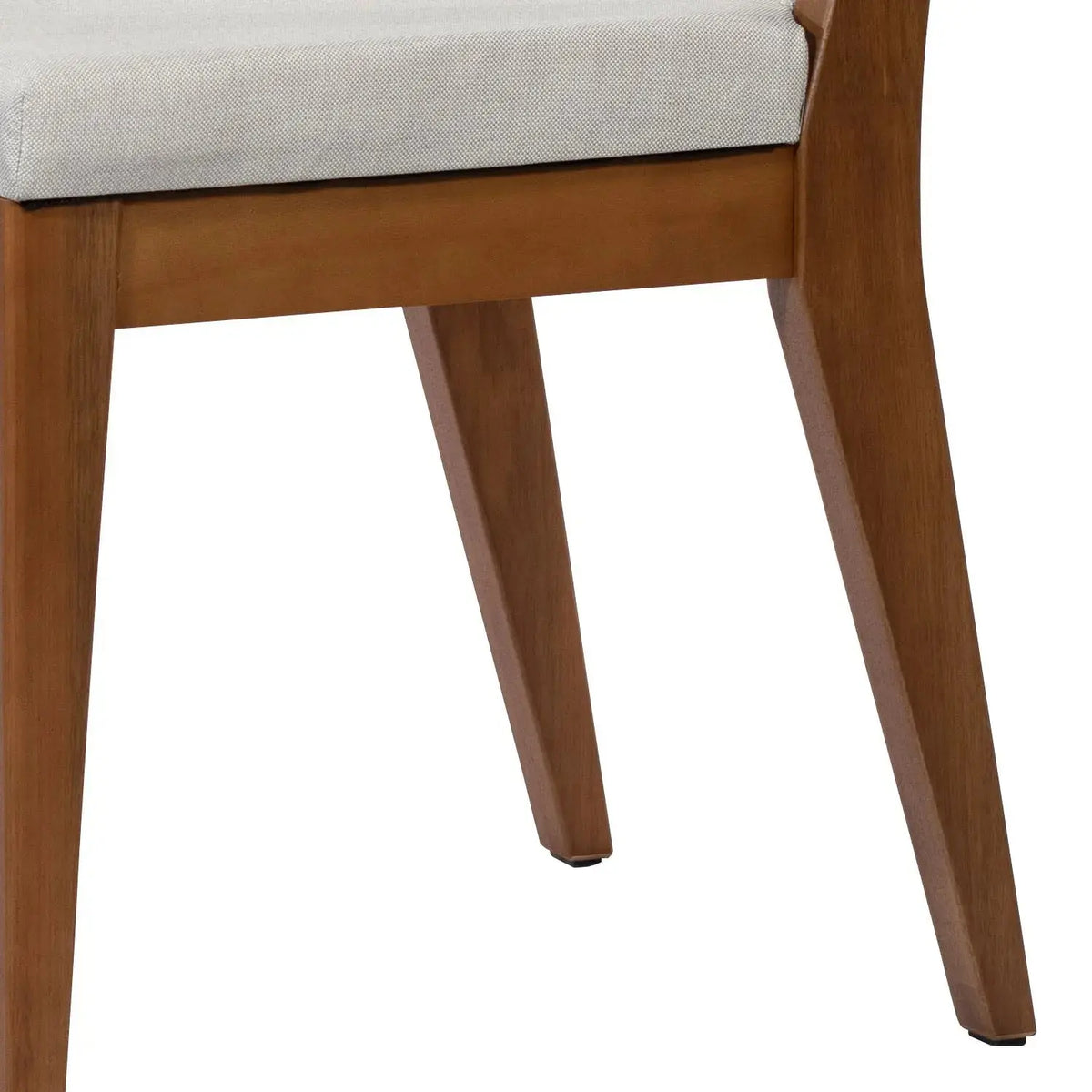 Homedock Conjunto de Jantar Mesa Avena 4 Cadeiras Ella - Canela c/ Off White Móveis Província