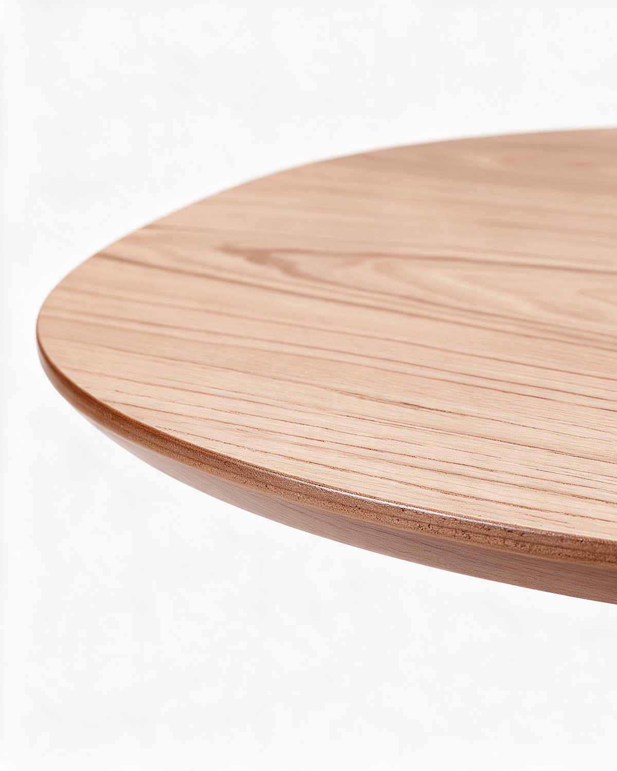 Mesa de Jantar Orgânica Tampo Laminado para 4 Lugares Tellina 120 cm - Mel