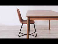 Mesa de Jantar Olive 135 cm - Preto Fosco